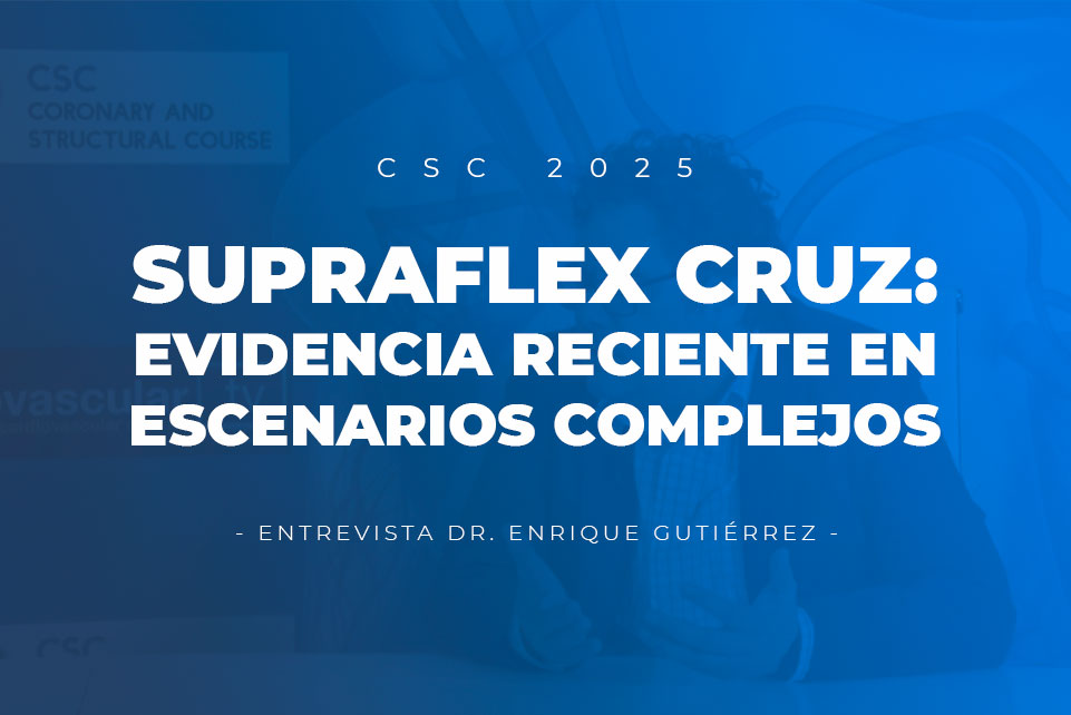 Supraflex Cruz: Evidencia reciente en escenarios complejos